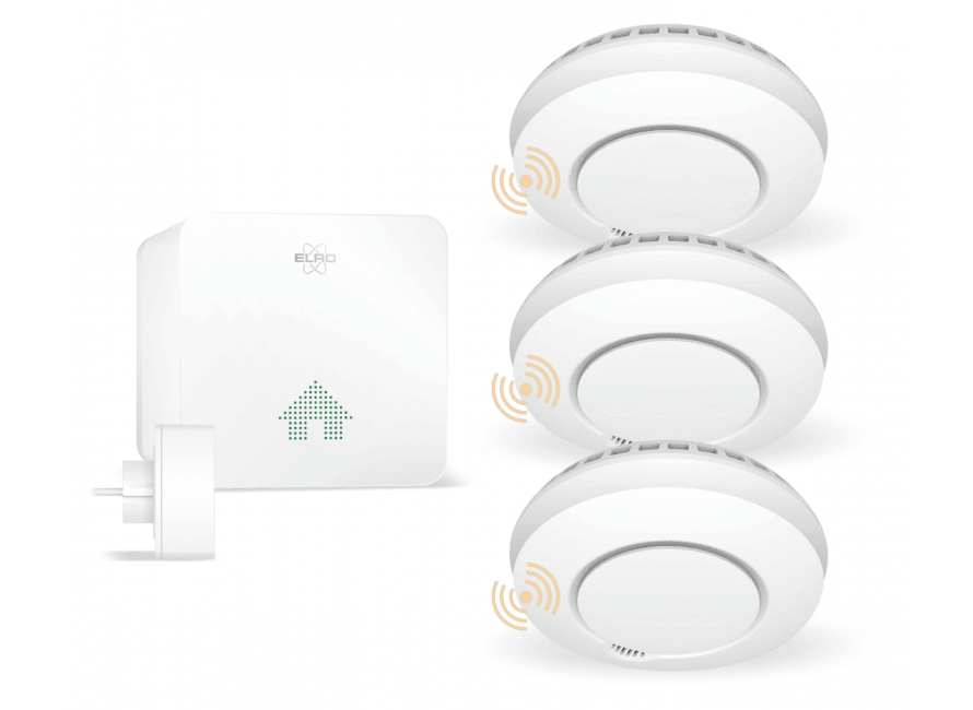 Test du kit détecteur de fumée ELRO Connects SF500S : sécurité connectée