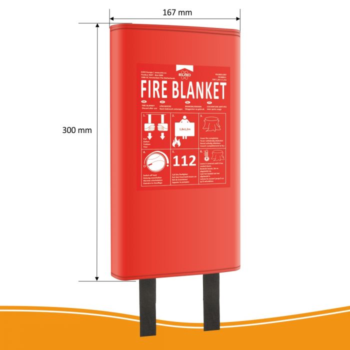 Blusdeken 1.80m x 1.20m – Ook geschikt voor personen - Hardcover hoes (FB1800)