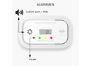 Koolmonoxidemelder met 10-jarige sensor en display (FC5003)