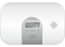 Koolmonoxidemelder met 10-jarige sensor en display (FC2802)