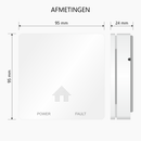 Ultra Dunne Koolmonoxidemelder met 10 jaar Batterij (FC4610)