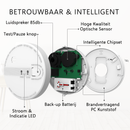 Rookmelder 230V Koppelbaar - 5 jaar back-up batterij (FS1105P)