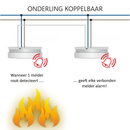 Rookmelder 230V Koppelbaar - 10 jaar back-up batterij (FS1110P)