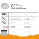 Rookmelder met 10 Jaar Batterij en Magneet Montage (FS1510M)