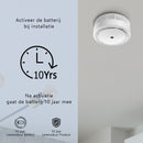 Rookmelder Compact Design met 10 jaar batterij (FS8010)