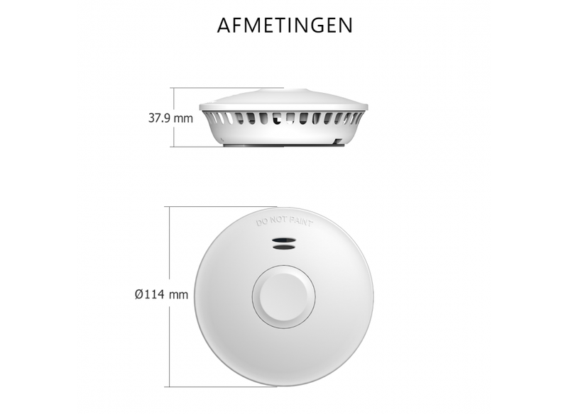 Koppelbare Rookmelder met 10 jaar batterij (FZ5010R)